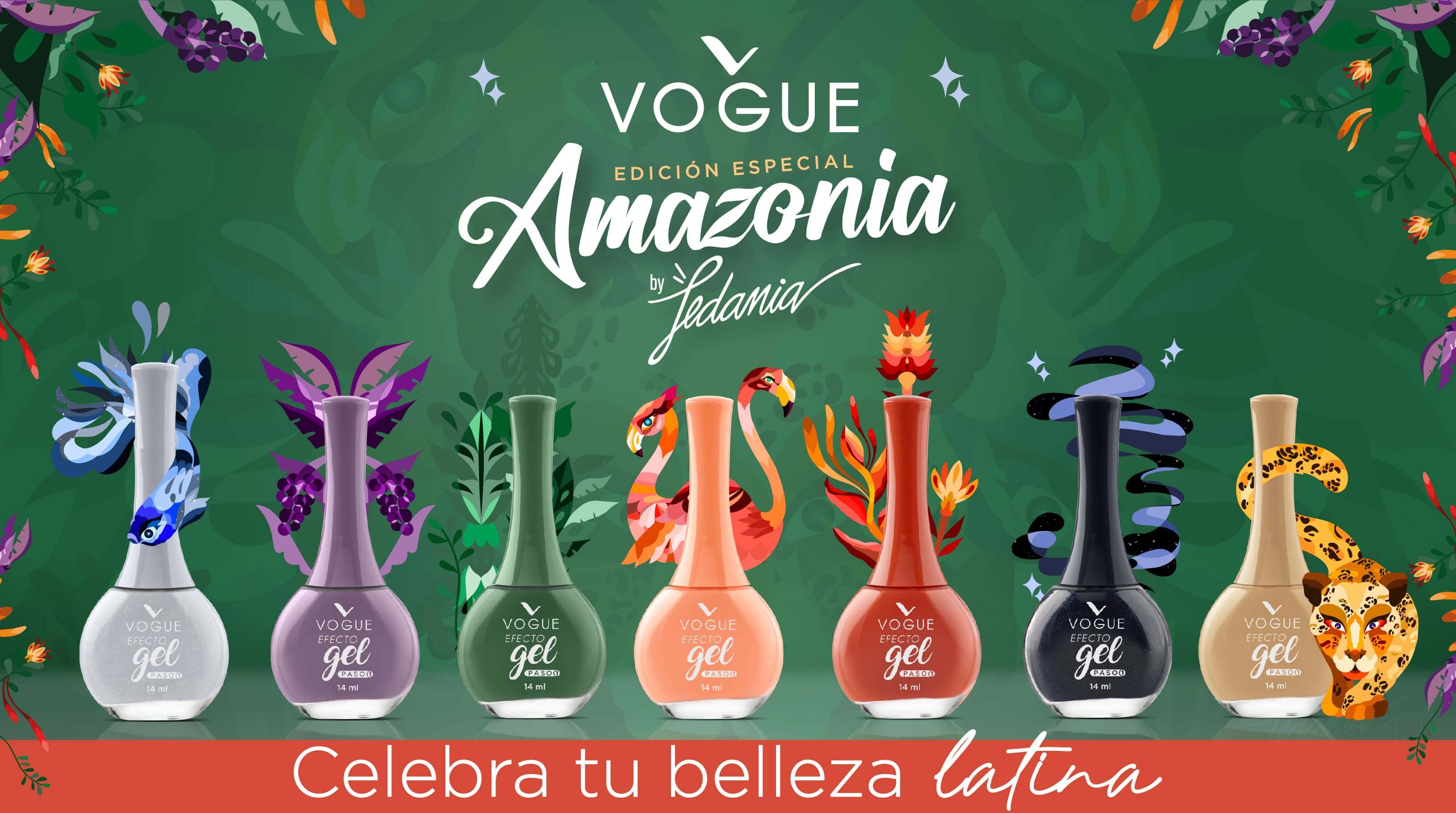esmalte de uñas vogue amazonia